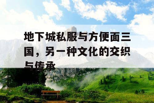地下城私服与方便面三国,另一种文化的交织与传承 地下城私服与方便面三国,另一种文化的交织与传承