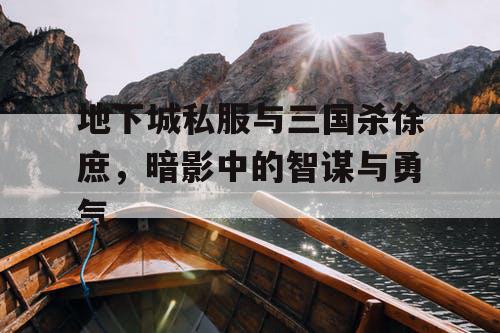 地下城私服与三国杀徐庶，暗影中的智谋与勇气