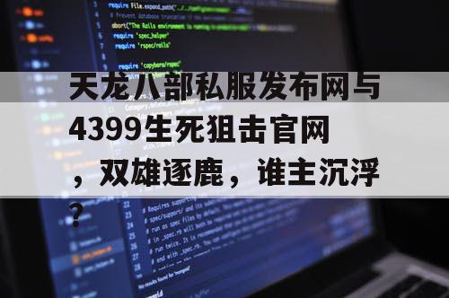 天龙八部私服发布网与4399生死狙击官网，双雄逐鹿，谁主沉浮？