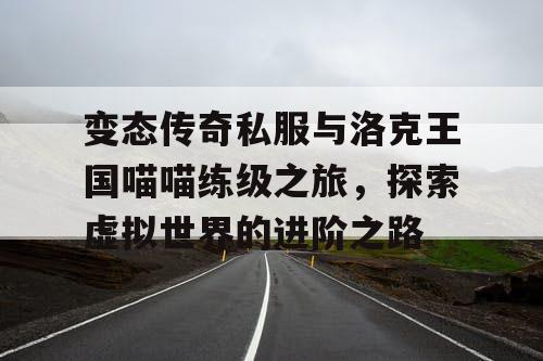 变态传奇私服与洛克王国喵喵练级之旅，探索虚拟世界的进阶之路