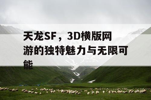 天龙SF，3D横版网游的独特魅力与无限可能