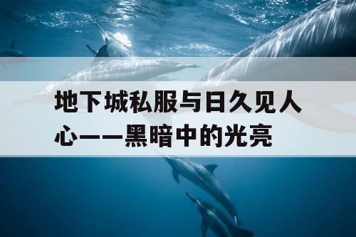 地下城私服与日久见人心——黑暗中的光亮