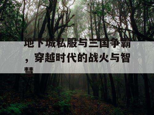 地下城私服与三国争霸，穿越时代的战火与智慧