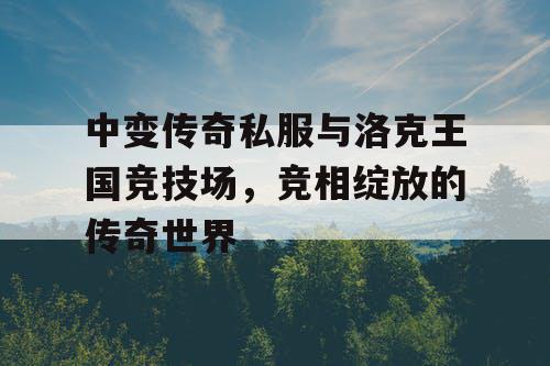 中变传奇私服与洛克王国竞技场，竞相绽放的传奇世界