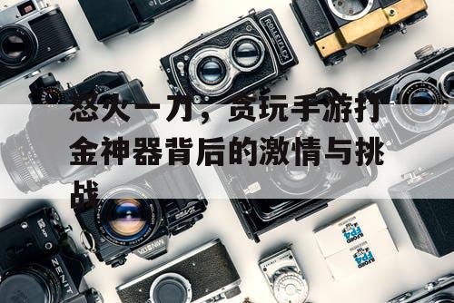 怒火一刀，贪玩手游打金神器背后的激情与挑战
