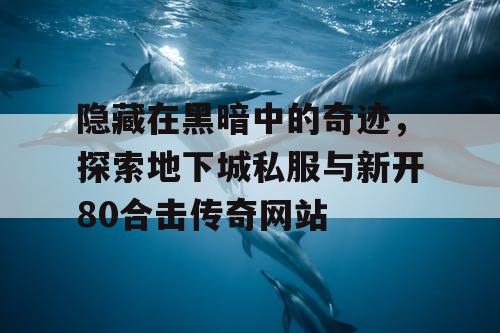 隐藏在黑暗中的奇迹，探索地下城私服与新开80合击传奇网站