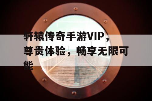 轩辕传奇手游VIP，尊贵体验，畅享无限可能