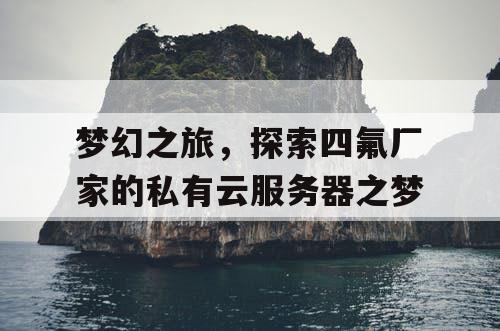 梦幻之旅，探索四氟厂家的私有云服务器之梦