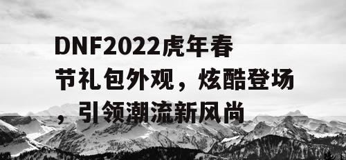 DNF2022虎年春节礼包外观，炫酷登场，引领潮流新风尚