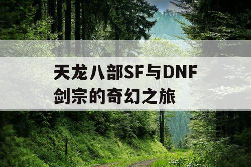 天龙八部SF与DNF剑宗的奇幻之旅
