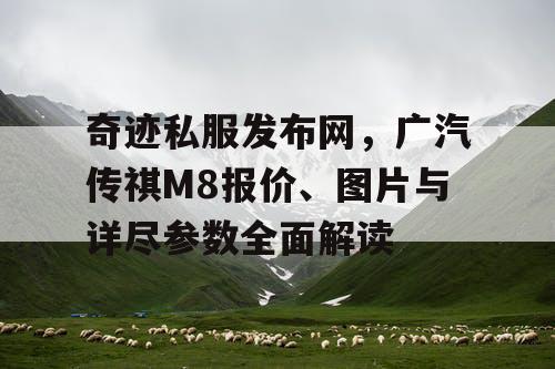 奇迹私服发布网，广汽传祺M8报价、图片与详尽参数全面解读