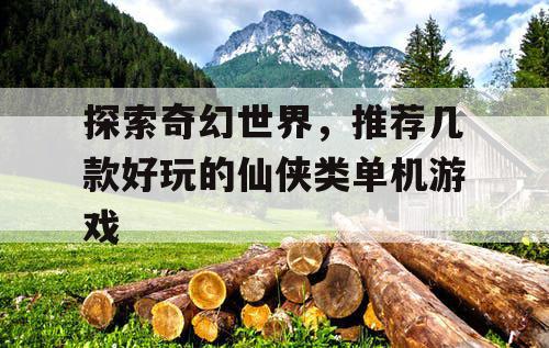 探索奇幻世界，推荐几款好玩的仙侠类单机游戏