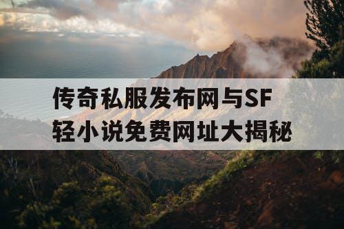 传奇私服发布网与SF轻小说免费网址大揭秘