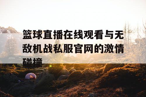 篮球直播在线观看与无敌机战私服官网的激情碰撞