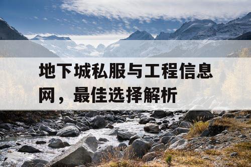 地下城私服与工程信息网，最佳选择解析