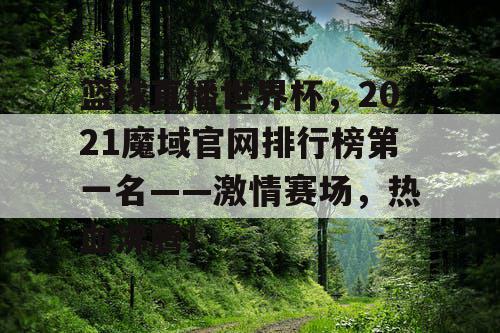 篮球直播世界杯，2021魔域官网排行榜第一名——激情赛场，热血沸腾！