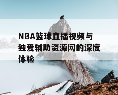 NBA篮球直播视频与独爱辅助资源网的深度体验