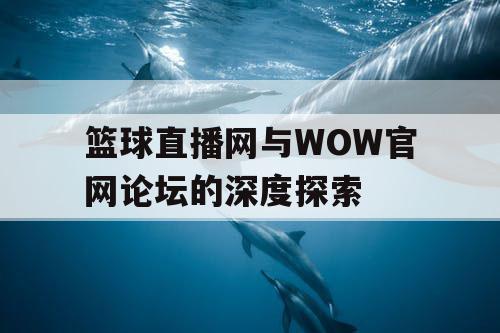 篮球直播网与WOW官网论坛的深度探索