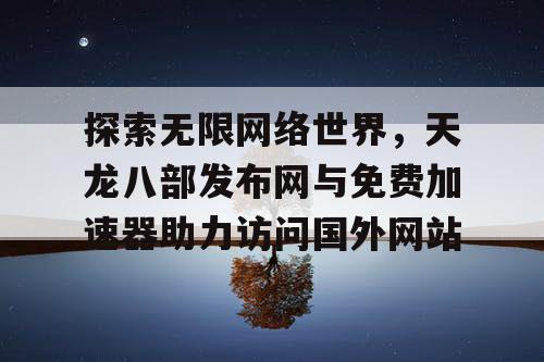 探索无限网络世界，天龙八部发布网与免费加速器助力访问国外网站