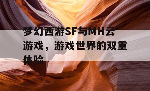 梦幻西游SF与MH云游戏，游戏世界的双重体验