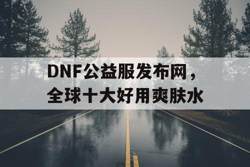 DNF公益服发布网，全球十大好用爽肤水