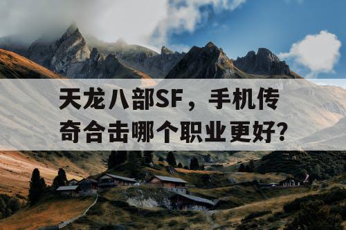 天龙八部SF，手机传奇合击哪个职业更好？