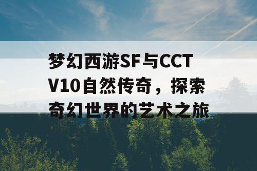 梦幻西游SF与CCTV10自然传奇，探索奇幻世界的艺术之旅