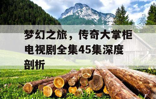 梦幻之旅，传奇大掌柜电视剧全集45集深度剖析