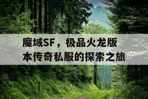 魔域SF，极品火龙版本传奇私服的探索之旅