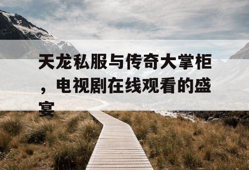 天龙私服与传奇大掌柜，电视剧在线观看的盛宴