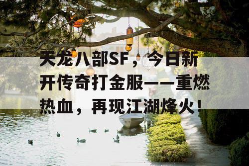 天龙八部SF，今日新开传奇打金服——重燃热血，再现江湖烽火！