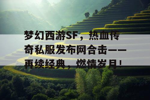 梦幻西游SF，热血传奇私服发布网合击——再续经典，燃情岁月！