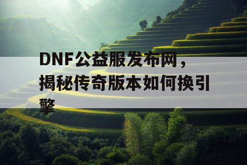 DNF公益服发布网，揭秘传奇版本如何换引擎