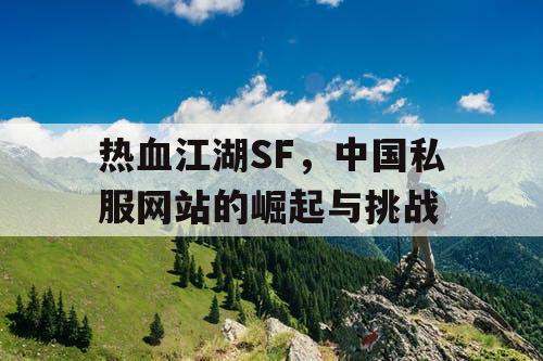 热血江湖SF，中国私服网站的崛起与挑战