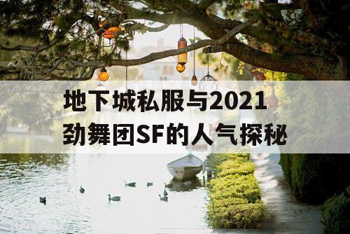 地下城私服与2021劲舞团SF的人气探秘