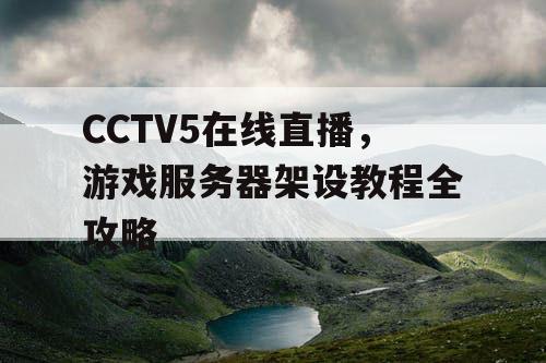 CCTV5在线直播，游戏服务器架设教程全攻略