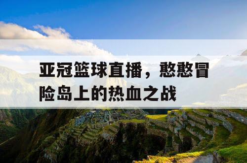 亚冠篮球直播，憨憨冒险岛上的热血之战