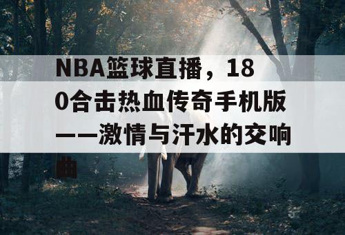 NBA篮球直播，180合击热血传奇手机版——激情与汗水的交响曲